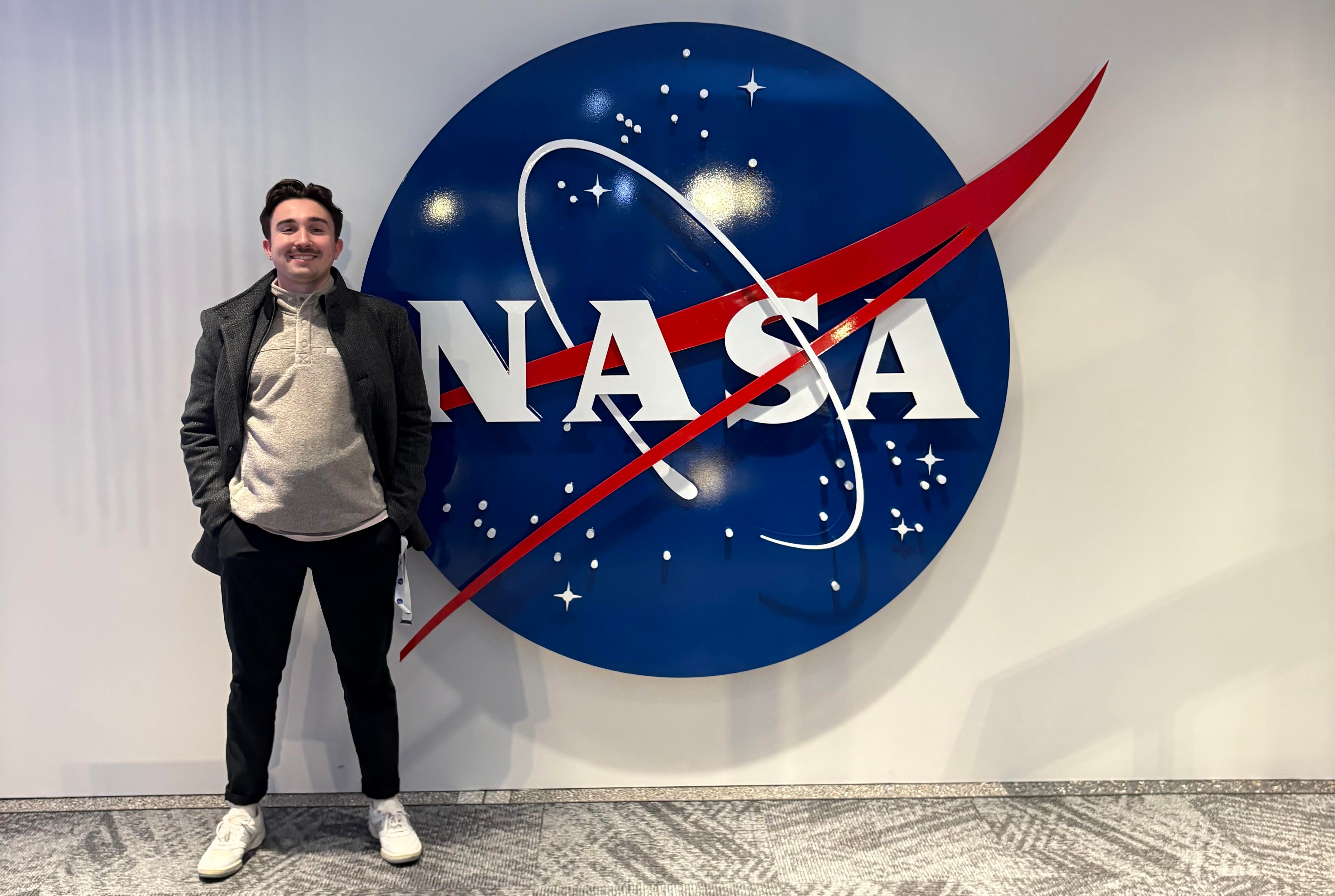 UC Co-op Student Coliin Malott at NASA