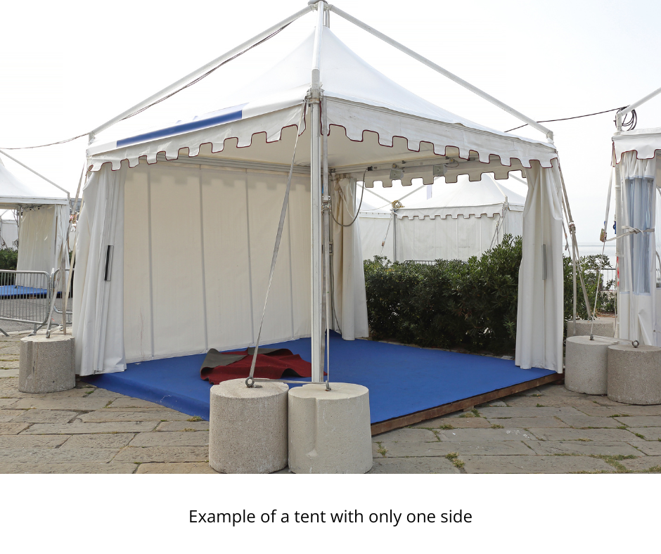 Tent one side - 1