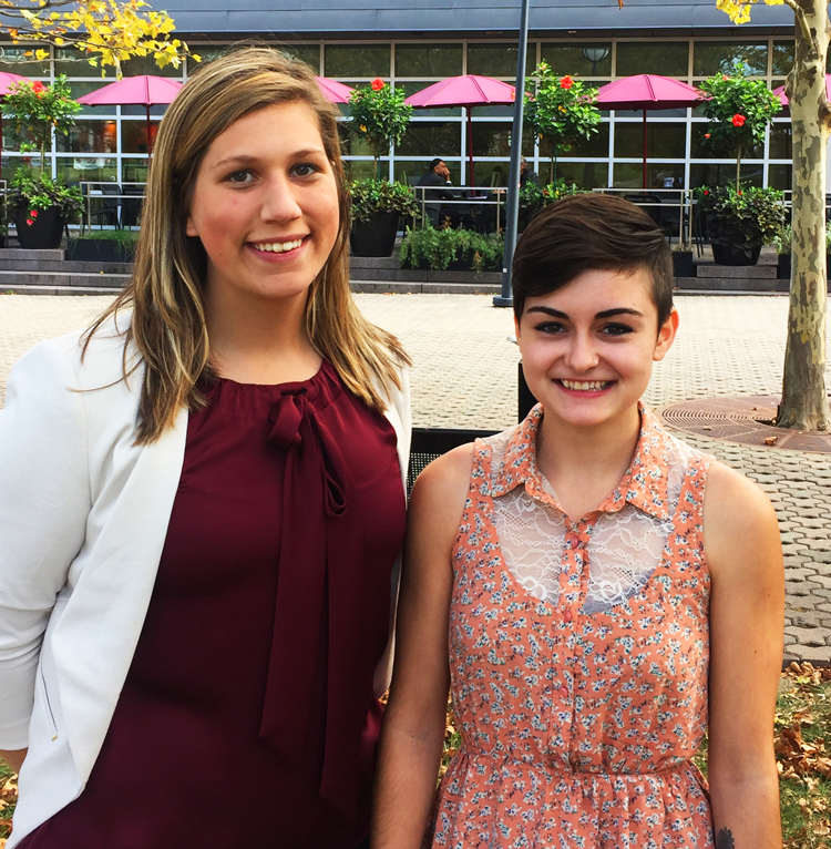 Alyssa Albek and Kelsie Gerard