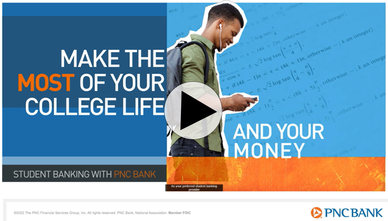 Graphic image linking to captioned video