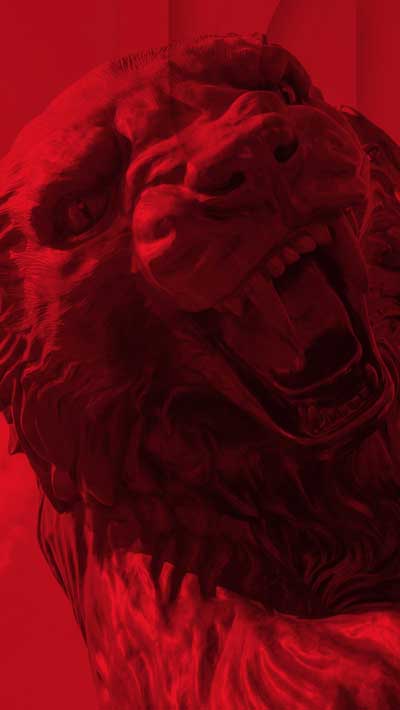 iPhone wallpaper featuring Bearcat statue