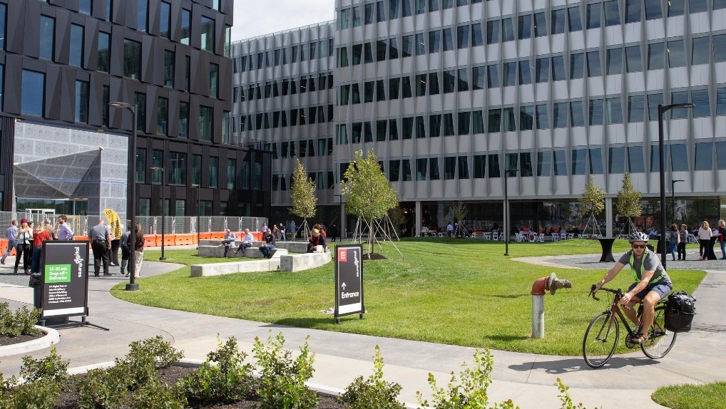 Grand Opening Ceremony of the Digital Futures building at the University of Cincinnati.