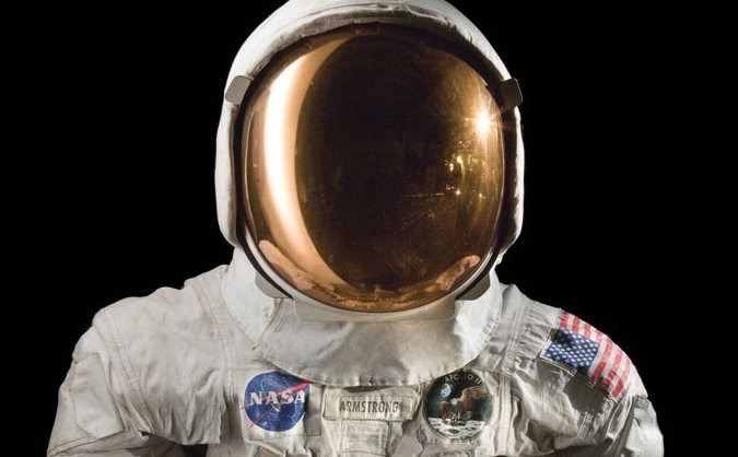 Spacesuit worn by Neil Armstrong