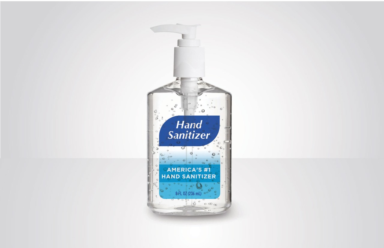 Hand sanitizer pump