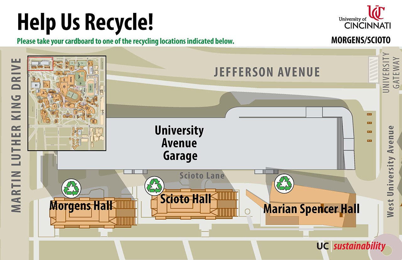 morgens, scioto, marian spencer recycling locations