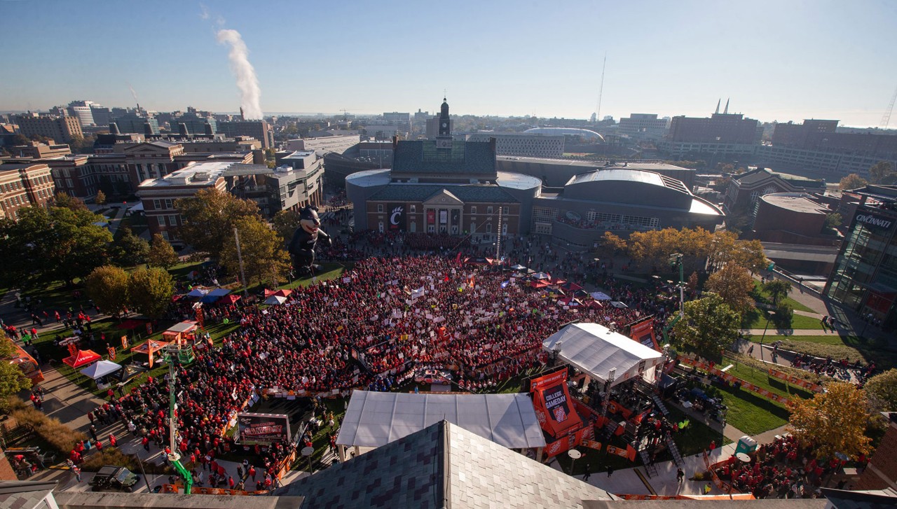 UC campus hosts ESPN GameDay and Homecoming