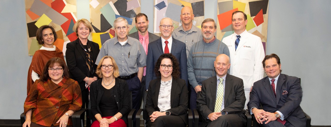 College of Medicine LCME Self-Study Task Force is shown.