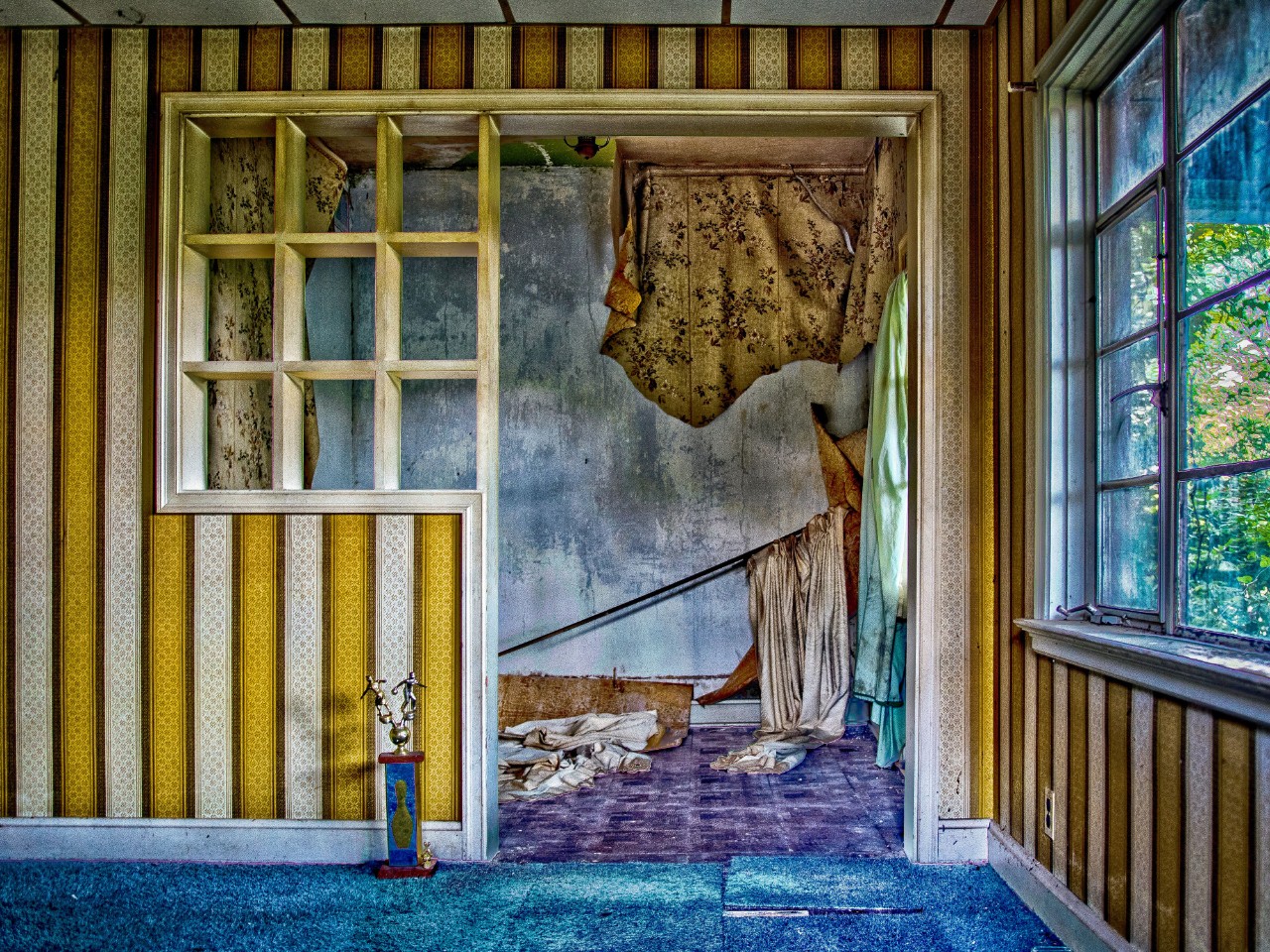 abandoned house