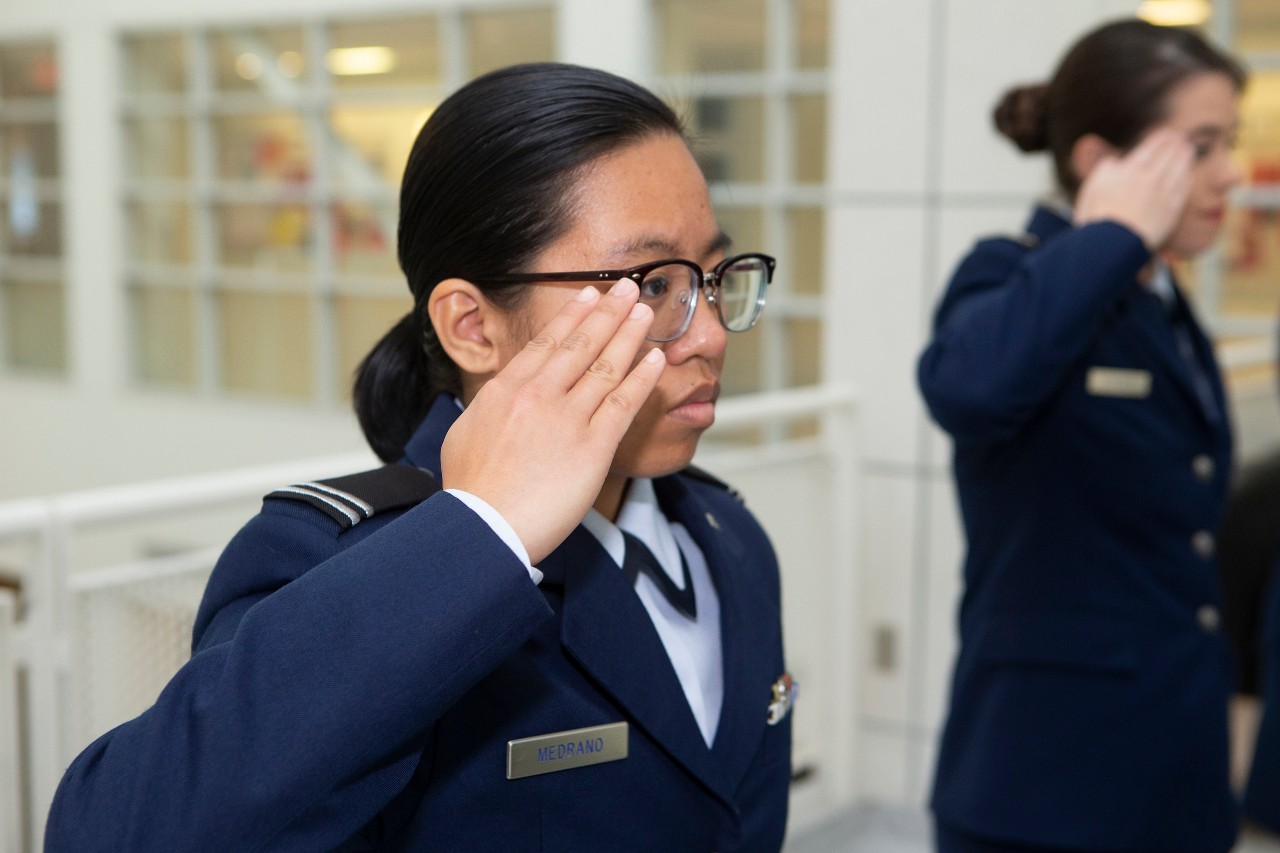 Dr. Neville Pinto University of Cincinnati president spoke during the Veterans Day ceremony at (TUC) Tangeman University Center November 8, 2019. UC/Joseph Fuqua II