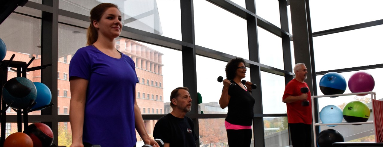 Small group training session