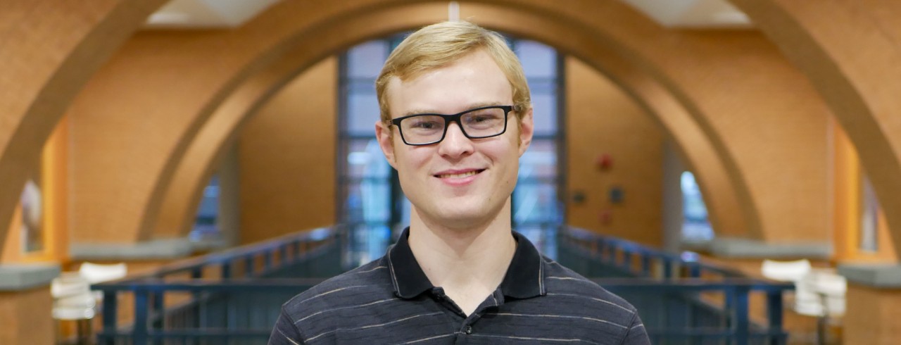 Nick DeGroote January Undergraduate Engineer of the Month