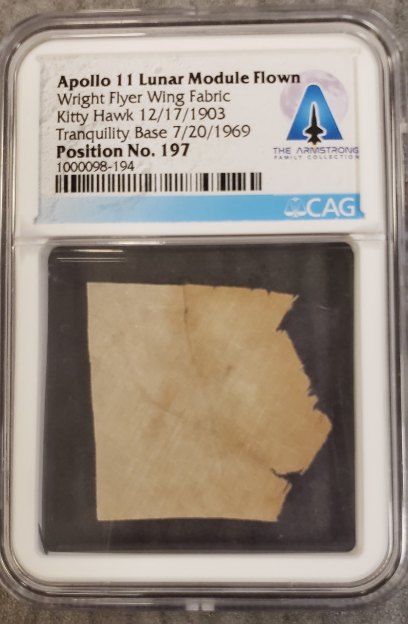 fabric from Wright brothers wing