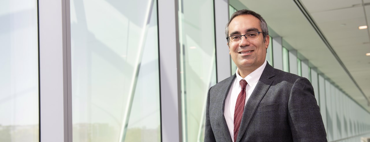 Ahmad Sedaghat, MD, PhD, shown in UC Gardner Neuroscience Institute