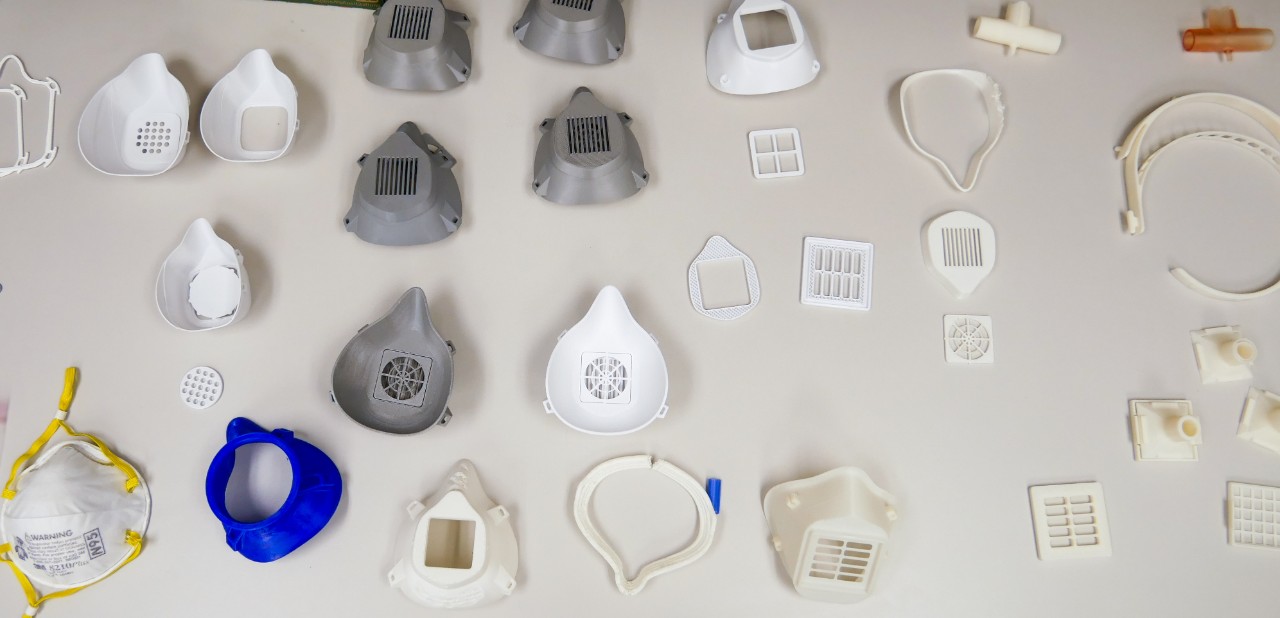 3D-printed masks