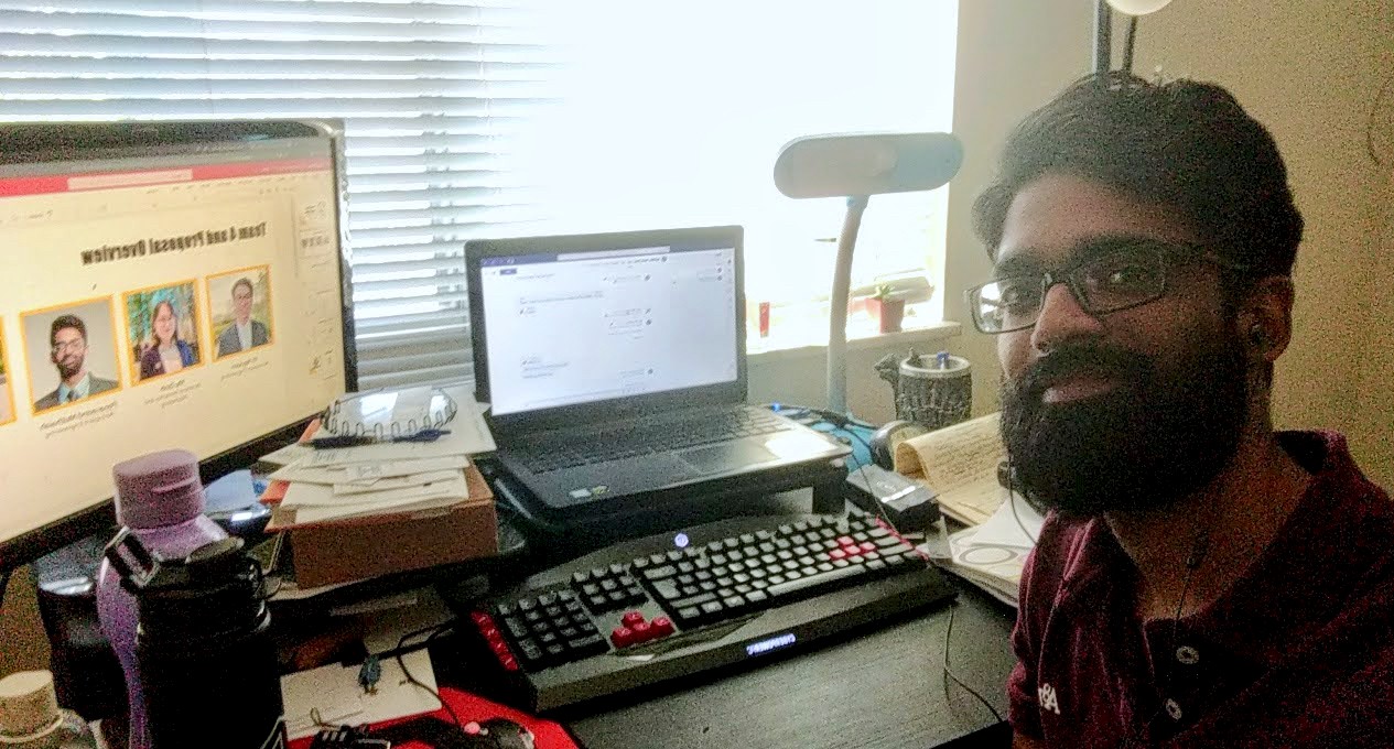 UC student Ponaravind Muthaiah