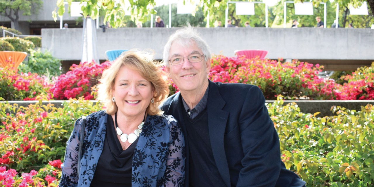 College of Nursing Alumna Julia Larsen and husband Rob