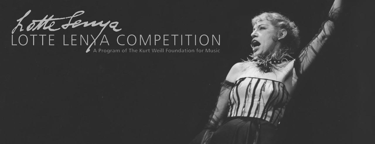 Lotte Lenya competition header image