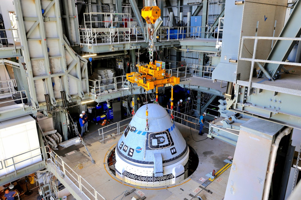 A launcher, student while on an aerospace engineering co-op