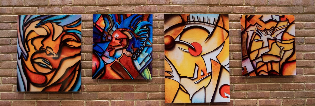 Featured art at the College of Law