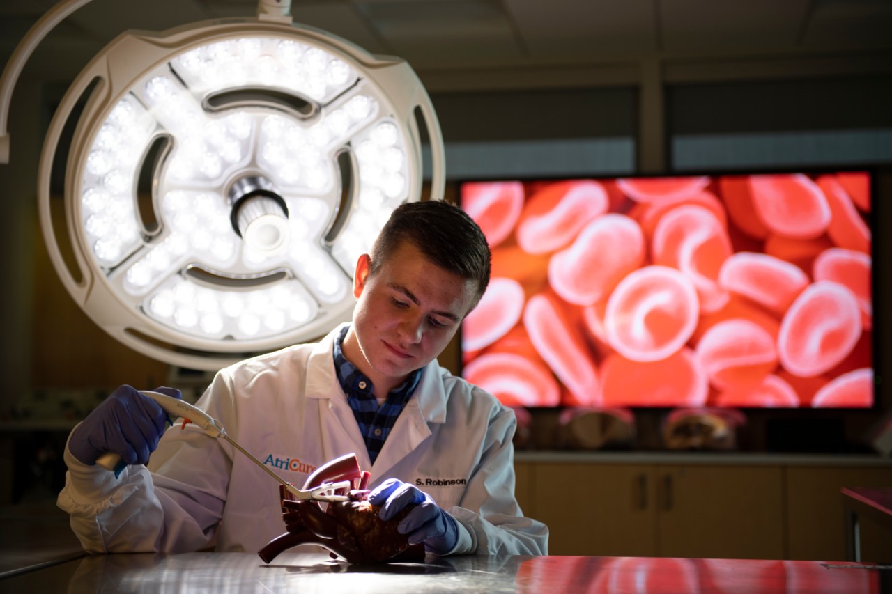 Co-op students at Atricure in Mason, Ohio.