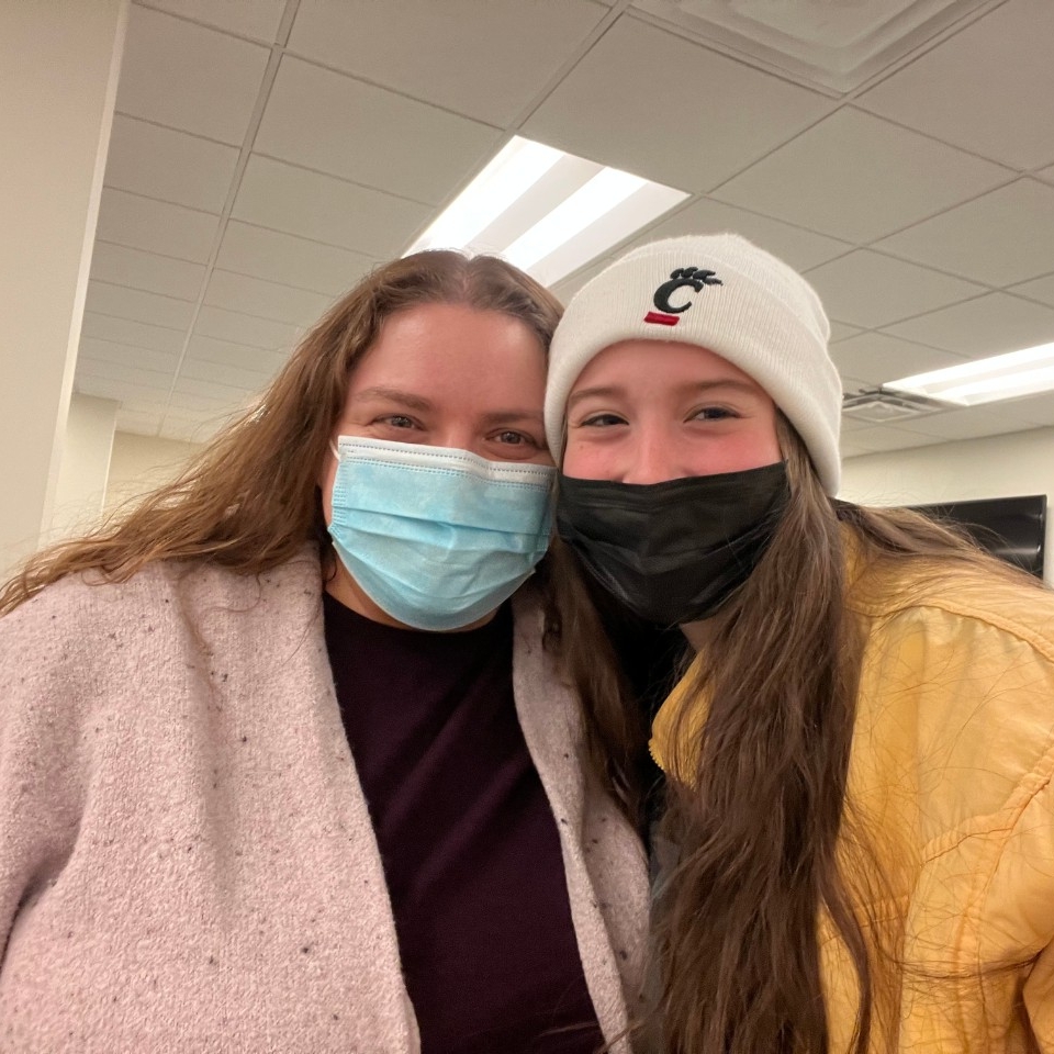 Lori Catalano (left) and Sydney Berberick