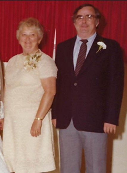 man and woman standing