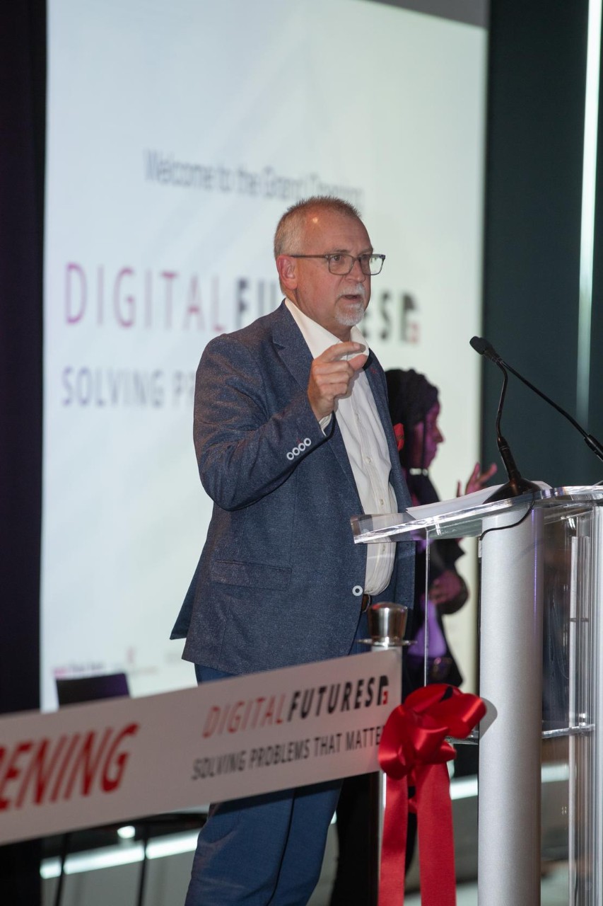 Grand Opening Ceremony of the Digital Futures building at the University of Cincinnati.