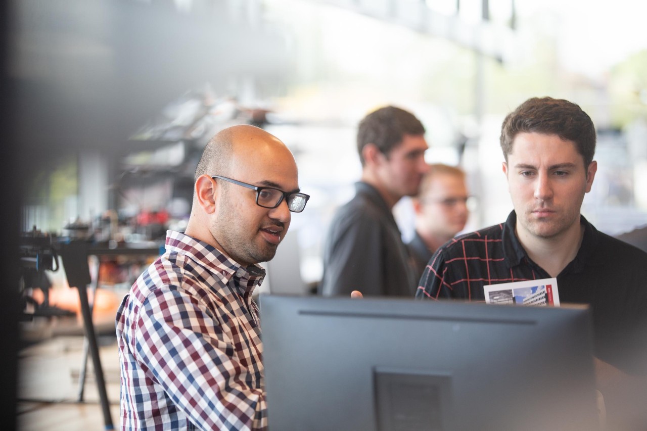 Grand Opening Ceremony of the Digital Futures building at the University of Cincinnati.