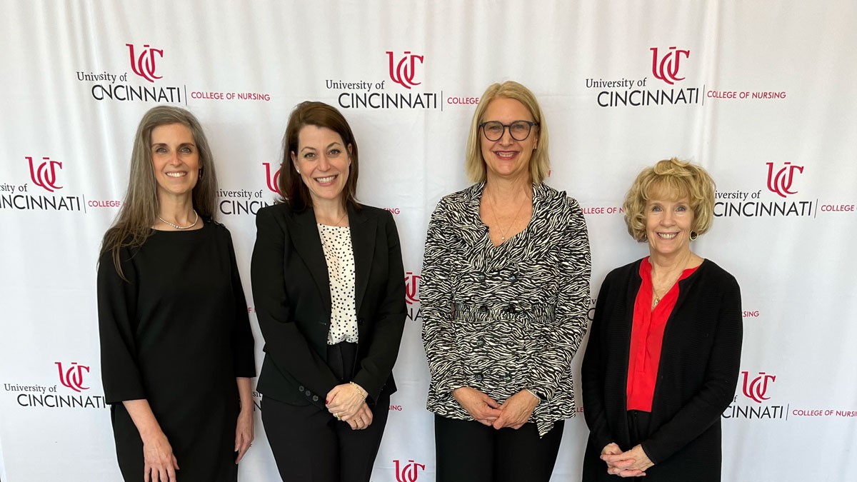 Krista Maddox, Angela Abenaim, Denise Gormley and Christine Colella