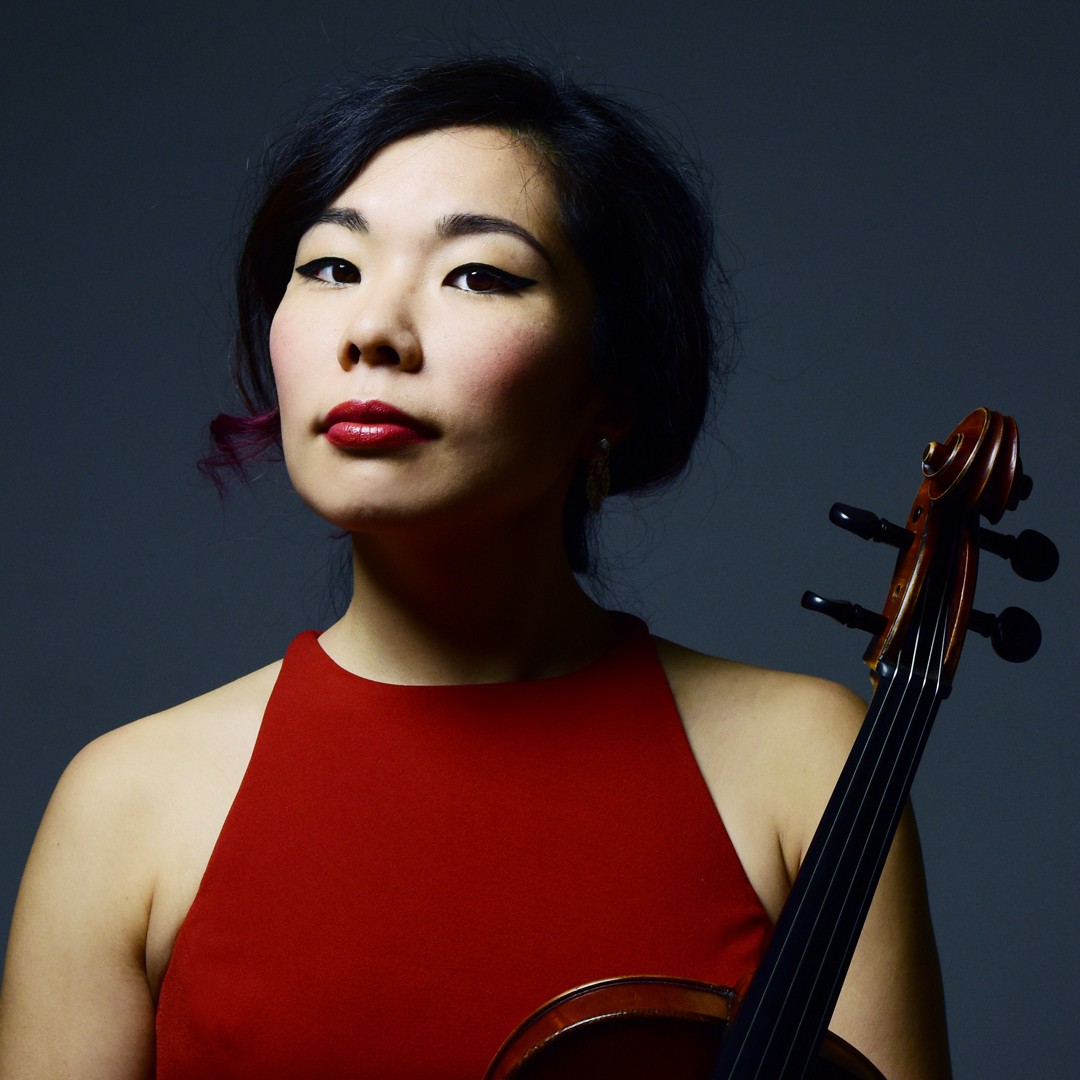 A portrait of CCM Assistant Professor of Viola Ayane Kozasa. Photo/Shervin Lainez
