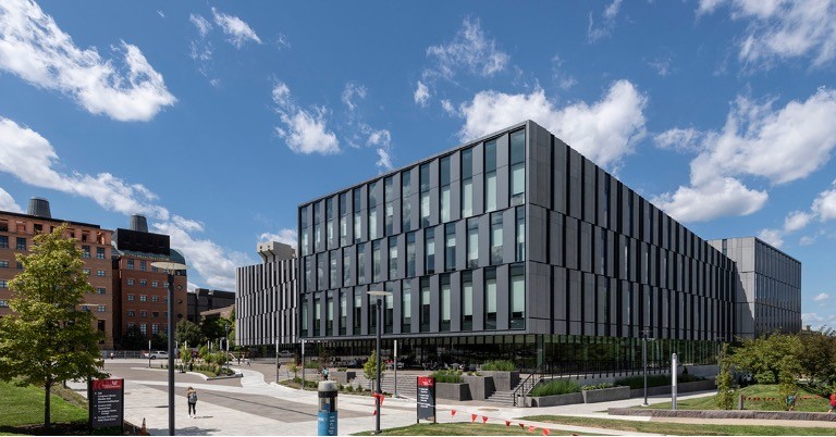 exterior of Lindner Hall