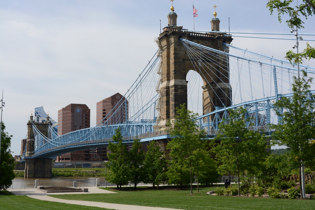 Smale Park downtown Cincinnati Riverfront