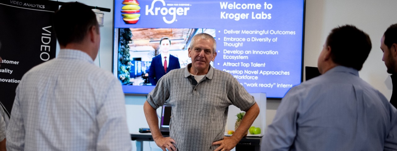 Dan Whitacre, senior director of Kroger Labs and Transformation.