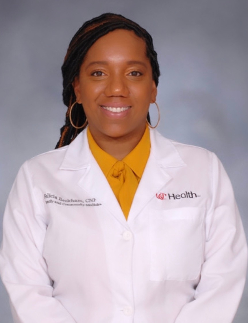 Alumna Felicia Beckham, MSN, CNP, UC College of Nursing, Alumni Council