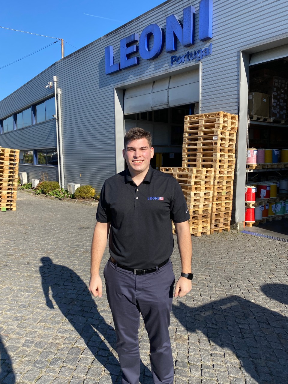 Vladimir Miskovic on his first day at Leoni Portugal