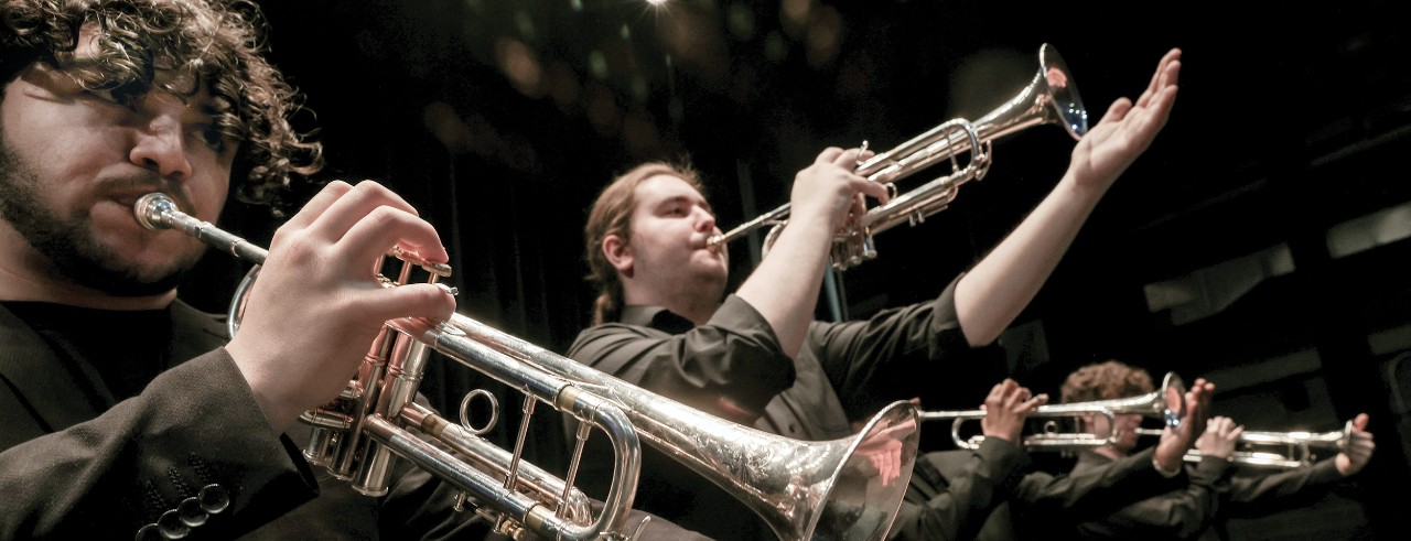 CCM Jazz Orchestra performs at Corbett Auditorium
