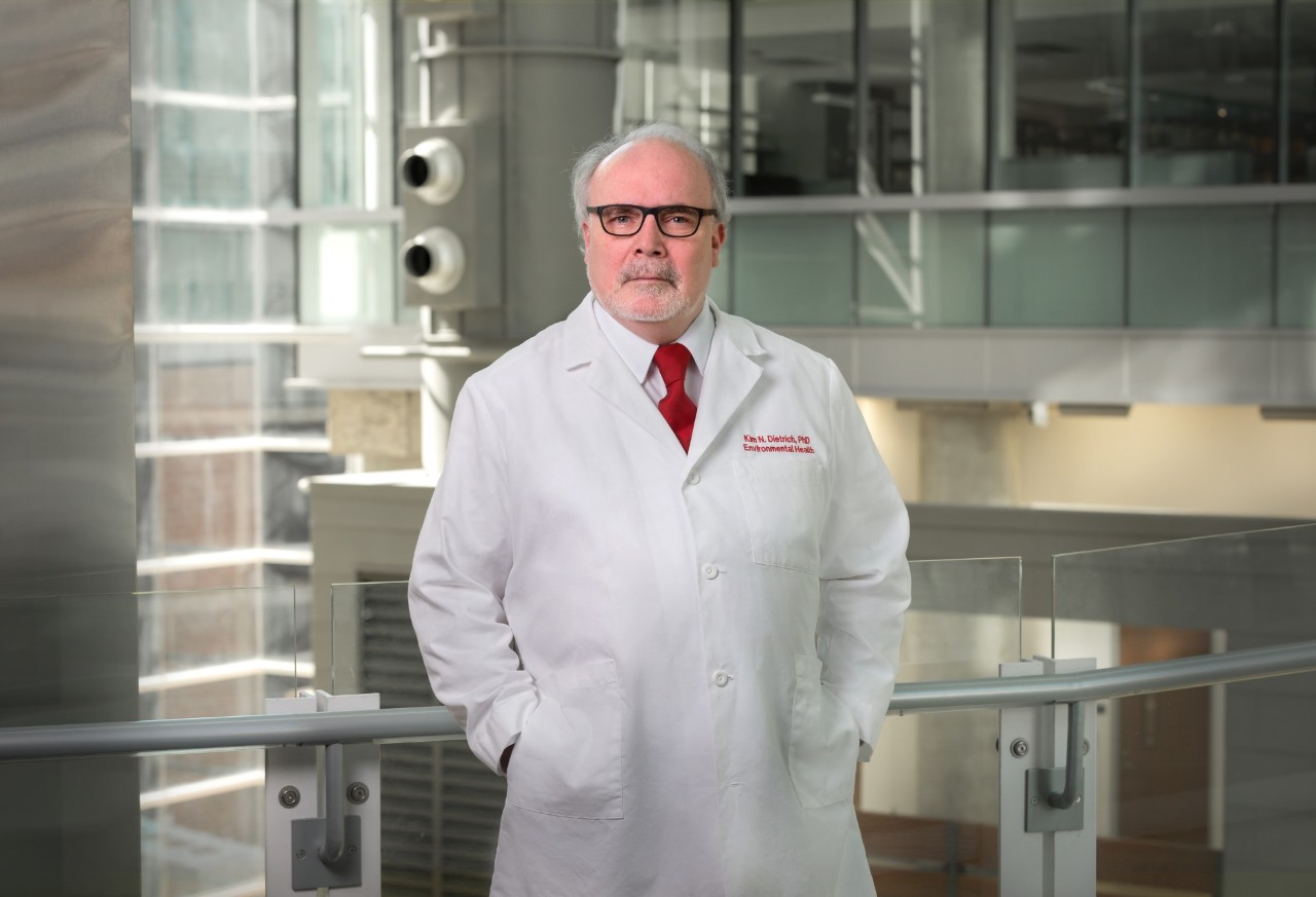 Kim Dietrich, PhD, of the Department of Environmental and Public Health Sciences