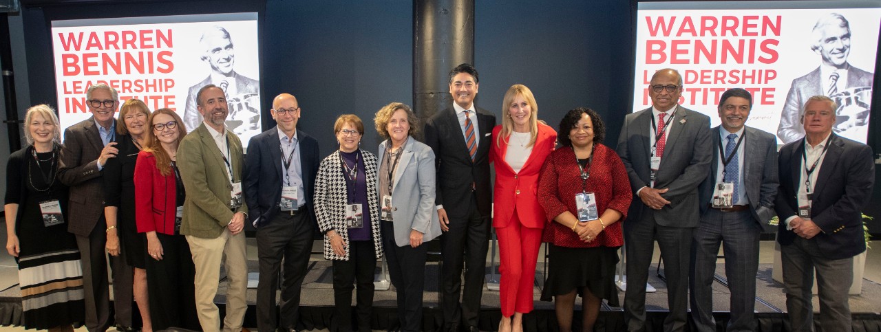 Local, regional and national business executive and thought leaders with WBLI faculty and staff.