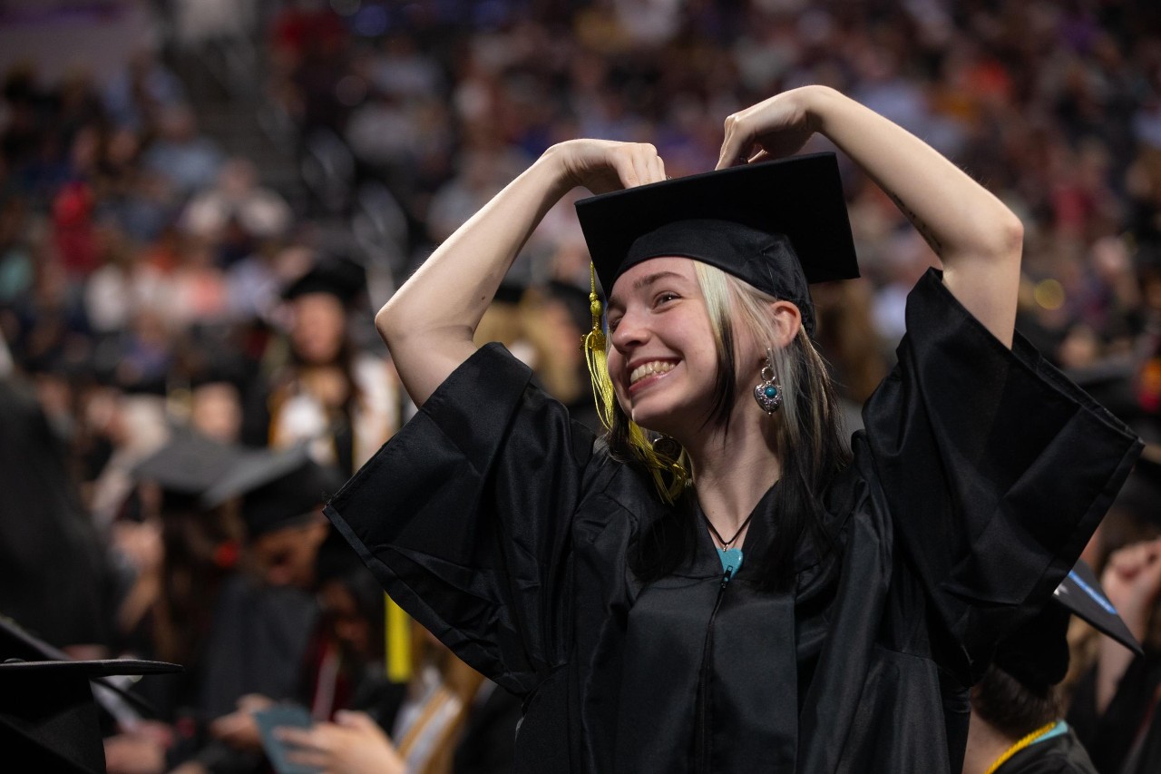 University of Cincinnati celebrates its Spring 2024 Commencement.