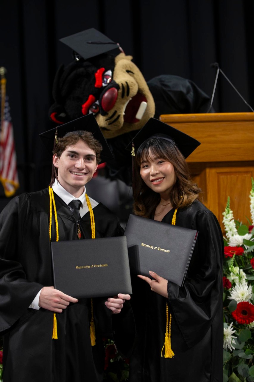 University of Cincinnati celebrates its Spring 2024 Commencement.
