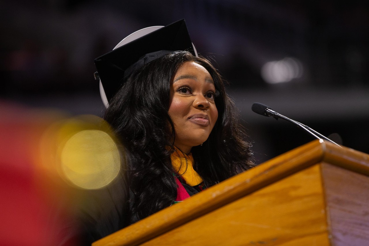 University of Cincinnati celebrates its 2024 Spring Commencement.