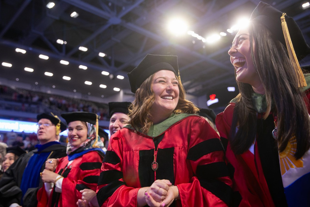 University of Cincinnati celebrates its 2024 Spring Commencement.