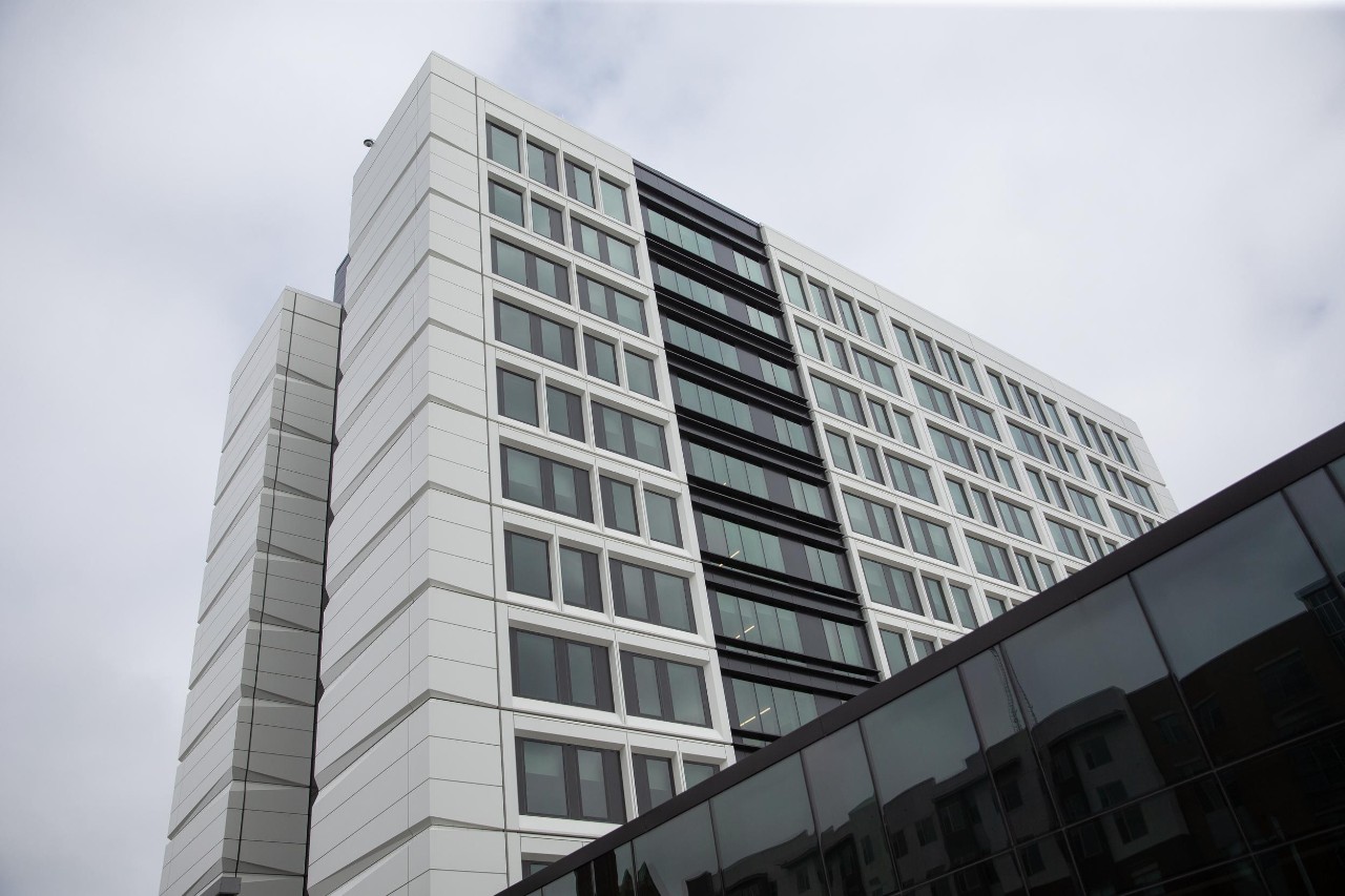 Newly renovated Siddall Residence Hall