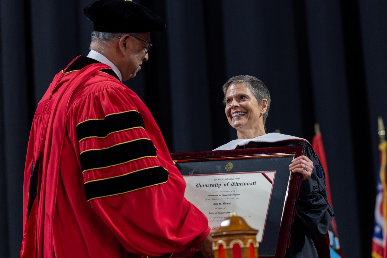 University of Cincinnati celebrates its December 2024 Commencement.