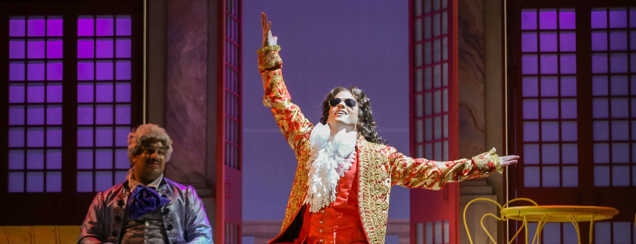 CCM's fall 2024 Opera Series production of La Finta Giardiniera.