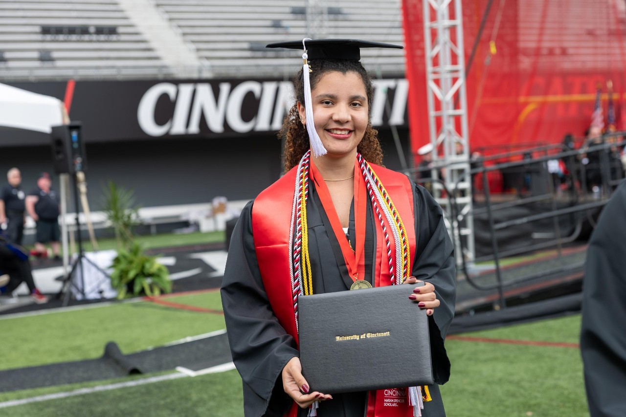 University of Cincinnati celebrates its Spring 2025 Commencement Ceremony (afternoon undergraduate)