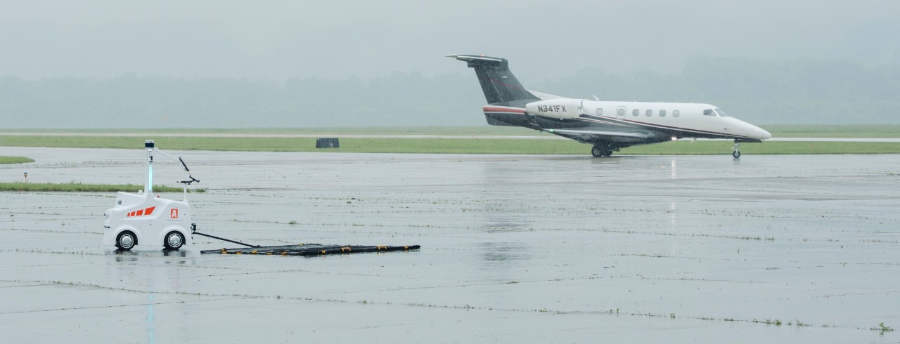 Airtrek Robot at Lunken Airport