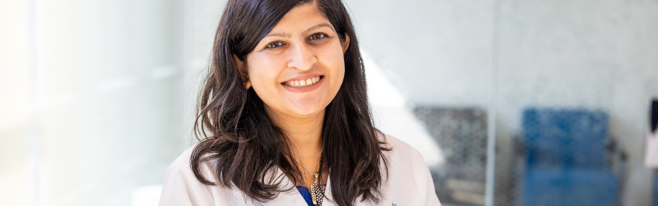Silvi Shah, MD, at the UC Health kidney transplant clinic