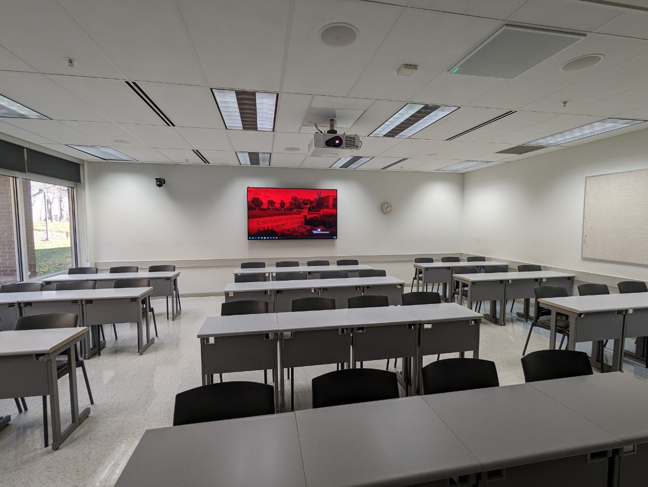 View of updated classroom