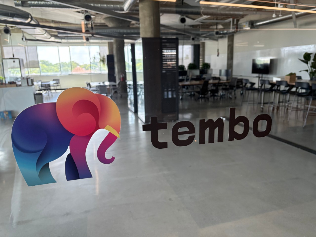 View into Tembo's office at 1819. Photo/Stephen Kenney